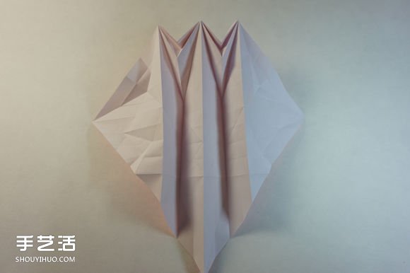 折纸女孩的步骤图解 复杂女生的折法教程(图36)
