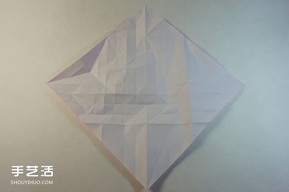 折纸女孩的步骤图解 复杂女生的折法教程(图34)