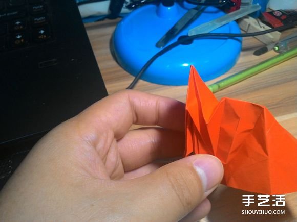 怎么折蜘蛛侠图解教程 复杂蜘蛛侠的折法步骤(图51)