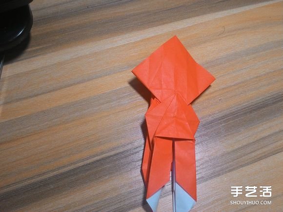 怎么折蜘蛛侠图解教程 复杂蜘蛛侠的折法步骤(图56)