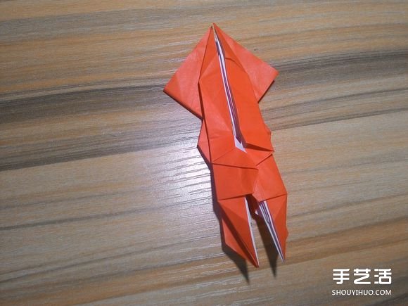 怎么折蜘蛛侠图解教程 复杂蜘蛛侠的折法步骤(图57)