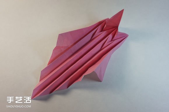 折纸女孩的步骤图解 复杂女生的折法教程(图38)