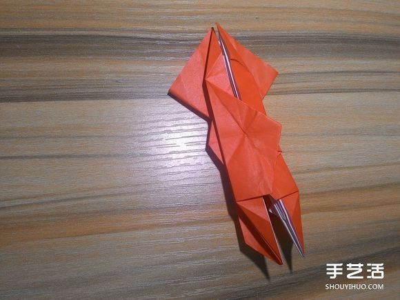 怎么折蜘蛛侠图解教程 复杂蜘蛛侠的折法步骤(图59)