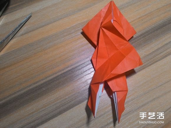 怎么折蜘蛛侠图解教程 复杂蜘蛛侠的折法步骤(图61)