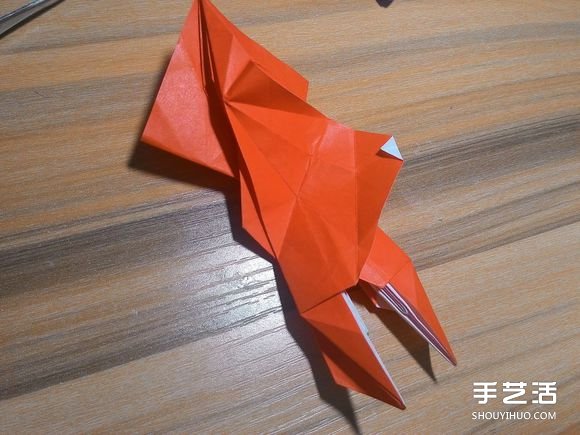 怎么折蜘蛛侠图解教程 复杂蜘蛛侠的折法步骤(图62)