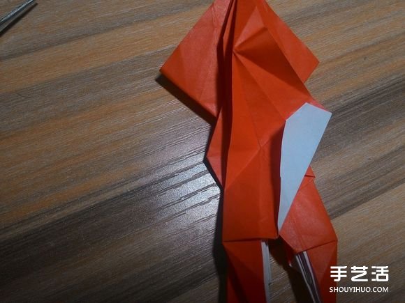 怎么折蜘蛛侠图解教程 复杂蜘蛛侠的折法步骤(图63)
