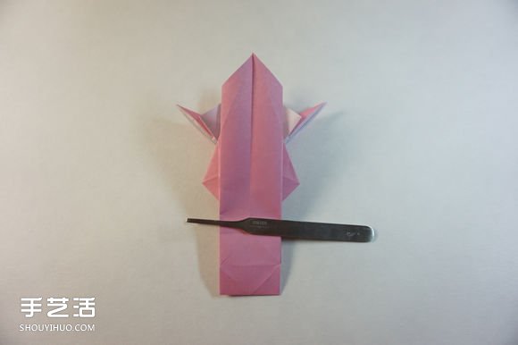 折纸女孩的步骤图解 复杂女生的折法教程(图47)