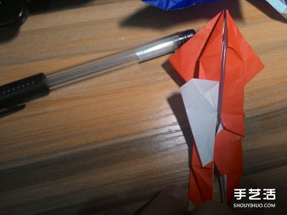 怎么折蜘蛛侠图解教程 复杂蜘蛛侠的折法步骤(图67)
