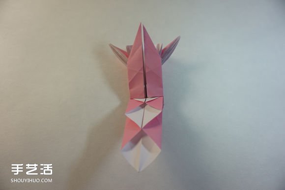 折纸女孩的步骤图解 复杂女生的折法教程(图53)