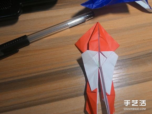 怎么折蜘蛛侠图解教程 复杂蜘蛛侠的折法步骤(图68)