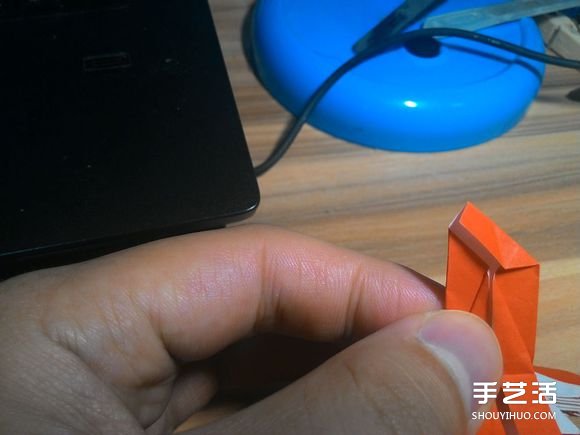 怎么折蜘蛛侠图解教程 复杂蜘蛛侠的折法步骤(图78)