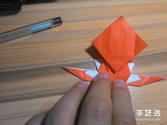 怎么折蜘蛛侠图解教程 复杂蜘蛛侠的折法步骤(图72)