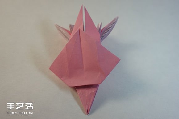 折纸女孩的步骤图解 复杂女生的折法教程(图56)