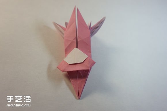 折纸女孩的步骤图解 复杂女生的折法教程(图58)