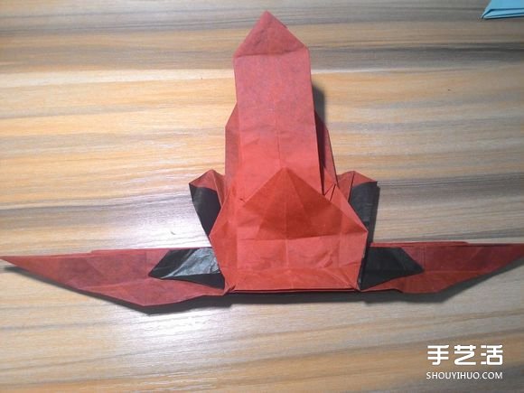 怎么折蜘蛛侠图解教程 复杂蜘蛛侠的折法步骤(图85)