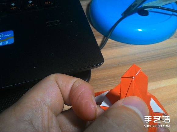 怎么折蜘蛛侠图解教程 复杂蜘蛛侠的折法步骤(图81)