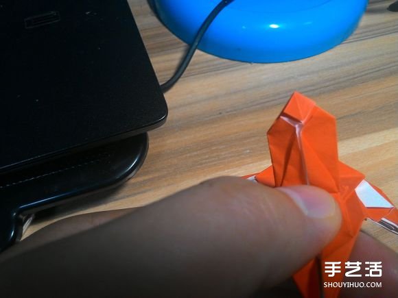 怎么折蜘蛛侠图解教程 复杂蜘蛛侠的折法步骤(图82)