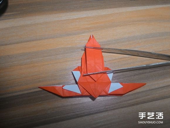 怎么折蜘蛛侠图解教程 复杂蜘蛛侠的折法步骤(图83)