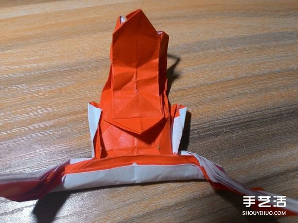怎么折蜘蛛侠图解教程 复杂蜘蛛侠的折法步骤(图93)