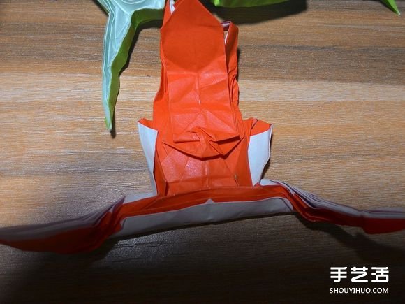 怎么折蜘蛛侠图解教程 复杂蜘蛛侠的折法步骤(图95)