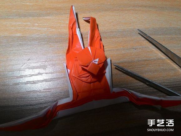 怎么折蜘蛛侠图解教程 复杂蜘蛛侠的折法步骤(图103)