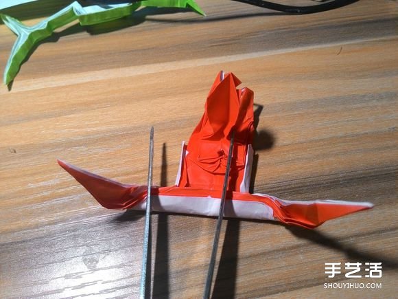 怎么折蜘蛛侠图解教程 复杂蜘蛛侠的折法步骤(图100)