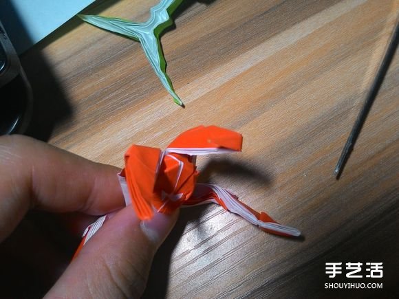 怎么折蜘蛛侠图解教程 复杂蜘蛛侠的折法步骤(图109)