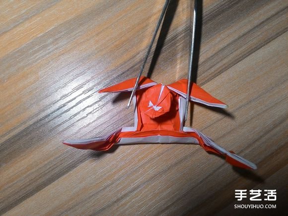 怎么折蜘蛛侠图解教程 复杂蜘蛛侠的折法步骤(图108)