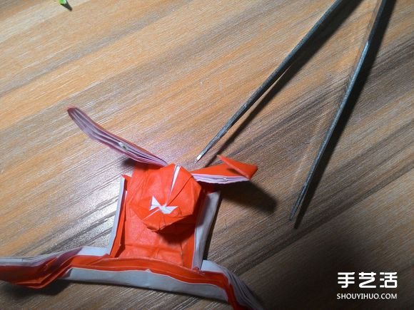 怎么折蜘蛛侠图解教程 复杂蜘蛛侠的折法步骤(图110)