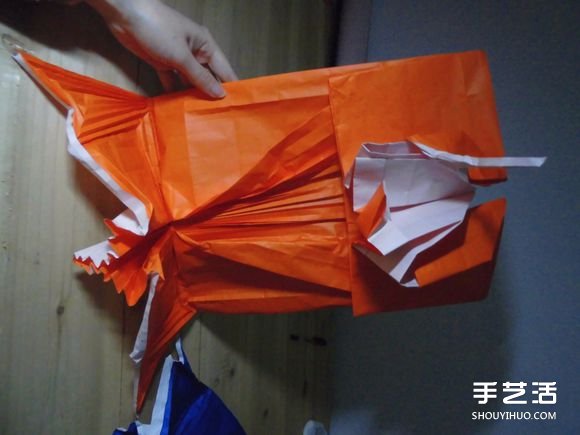 创意折纸画作品图片：孤帆远影，看完惊呆了！(图38)