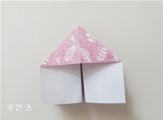 扑克牌方片和红桃花色的折纸方法图解(图10)