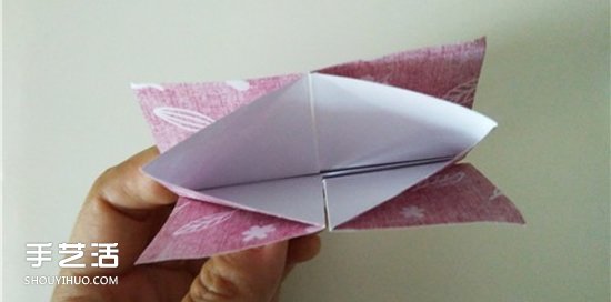 扑克牌方片和红桃花色的折纸方法图解(图12)