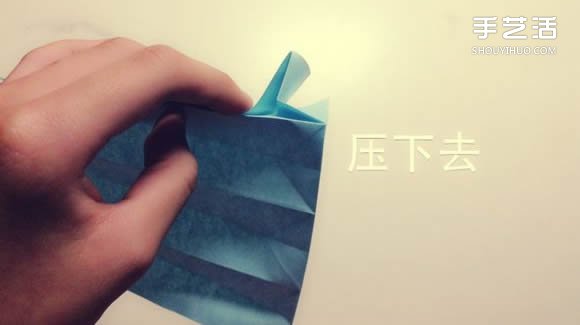 如何用一张纸折一本书详细图解教程(图24)