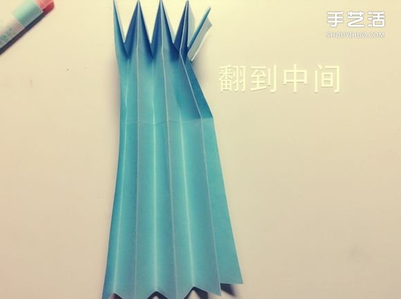 如何用一张纸折一本书详细图解教程(图30)