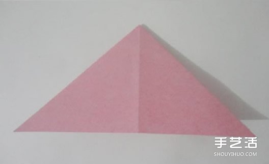 手工折纸桃子步骤图 桃子的折法图解教程(图6)