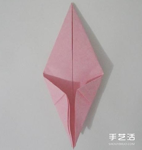 手工折纸桃子步骤图 桃子的折法图解教程(图12)