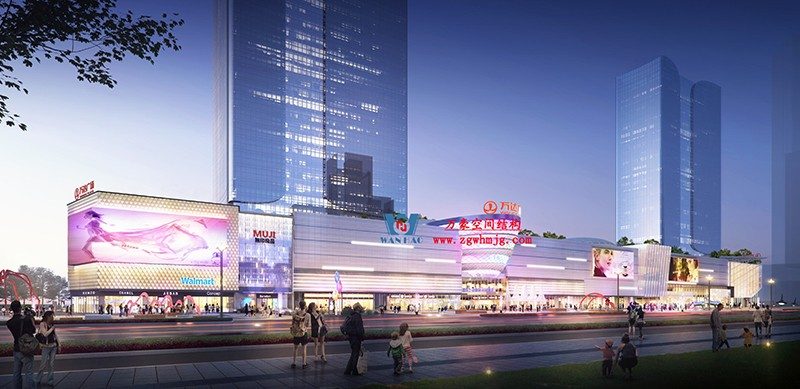 明宇广场6号地块商业(万达广场)改造项目钢膜结构ETFE膜结构盖顶天幕项目 明宇广场6号地块商业(万达广场)改造项目钢膜结构ETFE膜结构盖顶天幕项目
