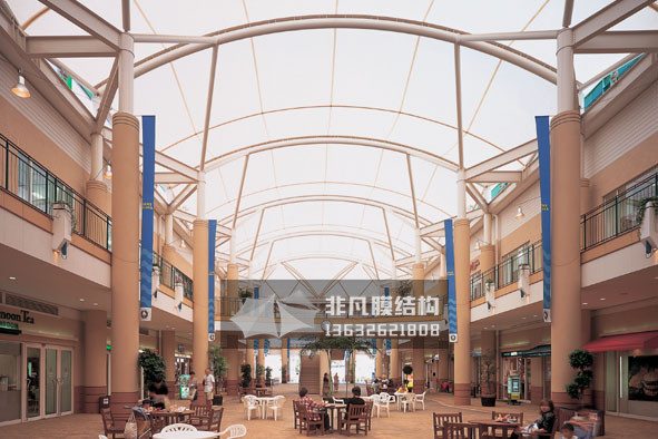 SY010 商场楼顶膜结构