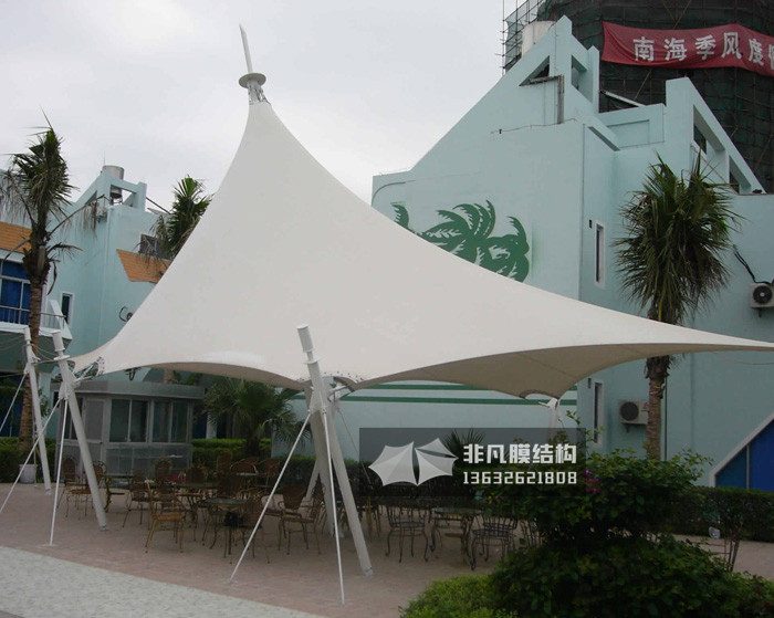 JG024 景观膜结构 三亚海月度假村