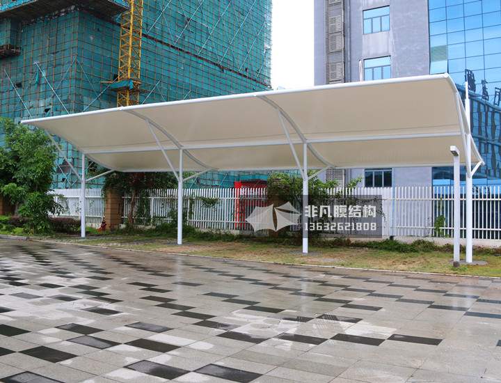 TC034 膜结构停车棚 深圳左右家私