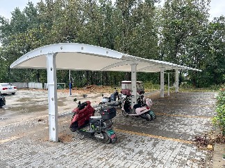膜结构车棚发展趋势：未来停车空间的新变革