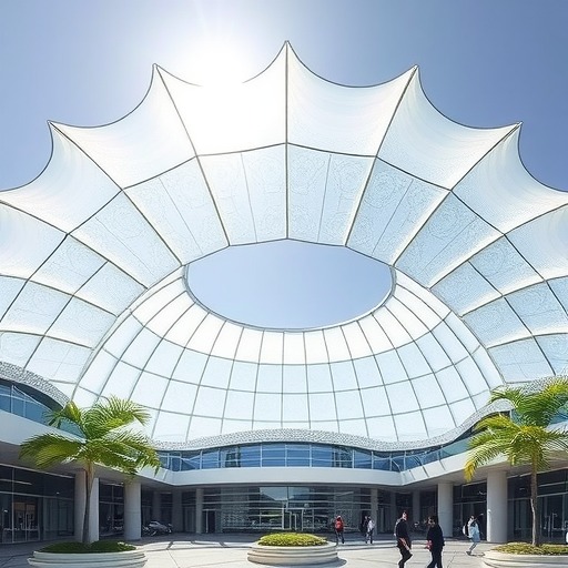ETFE建筑膜材:揭开未来建筑的神秘面纱(图2) ETFE建筑膜材:揭开未来建筑的神秘面纱(图2)