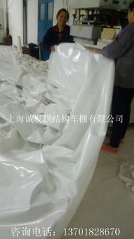 慈溪PVDF膜材雨蓬：创新材料引领建筑美学与功能革新(图1)
