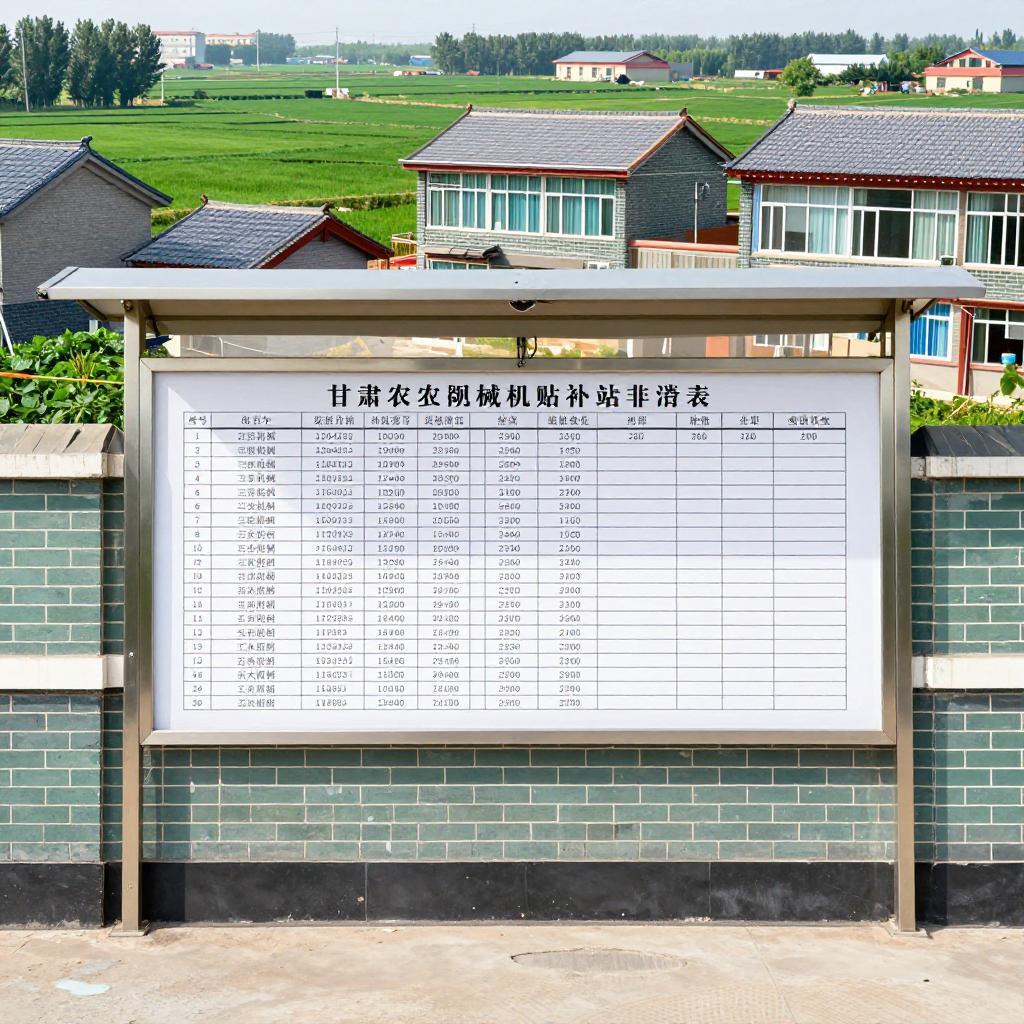 甘肃省农机购置补贴信息公开如何?通报结果来了 甘肃省农机购置补贴信息公开如何?通报结果来了