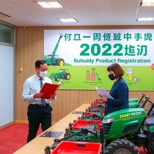 上海市开展2022年农机补贴产品投档工作