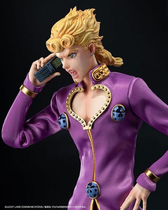 《JOJO的奇妙冒险》乔鲁诺·乔巴拿 1/6比例可动模型(图6) 《JOJO的奇妙冒险》乔鲁诺·乔巴拿 1/6比例可动模型(图6)