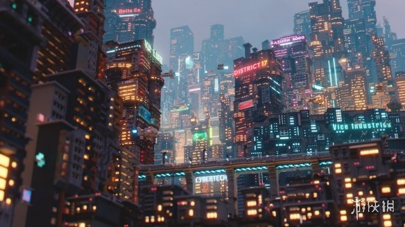 《我的世界》建筑大佬分享自制神作:中式赛博超惊艳!(图5) 《我的世界》建筑大佬分享自制神作:中式赛博超惊艳!(图5)