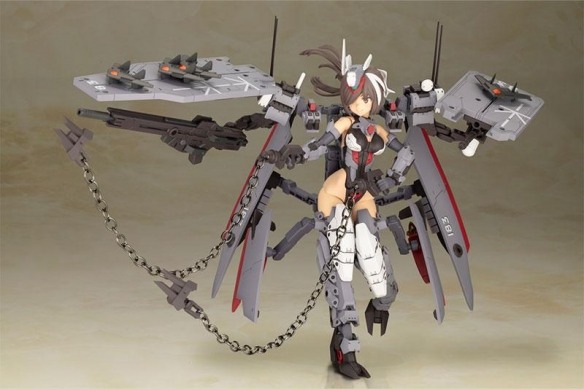 寿屋《机甲少女 Frame Arms Girl》金刚毁灭者Ver模型(图5) 寿屋《机甲少女 Frame Arms Girl》金刚毁灭者Ver模型(图5)