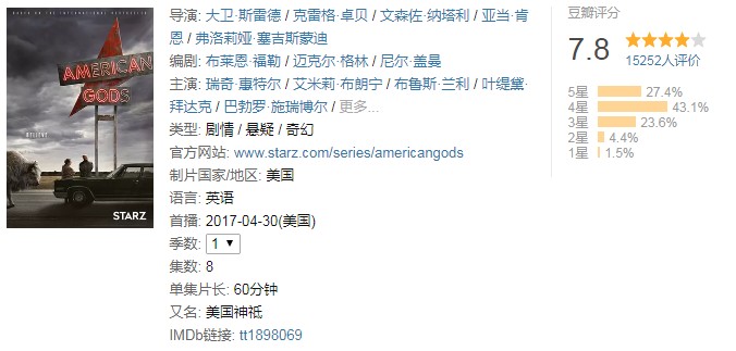 神仙打架 《美国众神》第二季2019年3月10日旷世再临(图4) 神仙打架 《美国众神》第二季2019年3月10日旷世再临(图4)