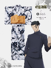 动画《咒术回战》与和服品牌ふりふ合作浴衣发售(图4) 动画《咒术回战》与和服品牌ふりふ合作浴衣发售(图4)
